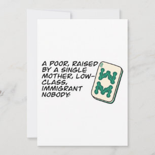 Crazy Rich Asians Mahjong Szene Zitat Classic Einladung