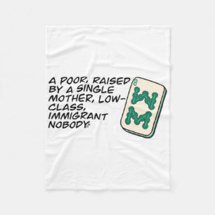 Crazy Rich Asians Mahjong Szene Zitat Classic Fleecedecke