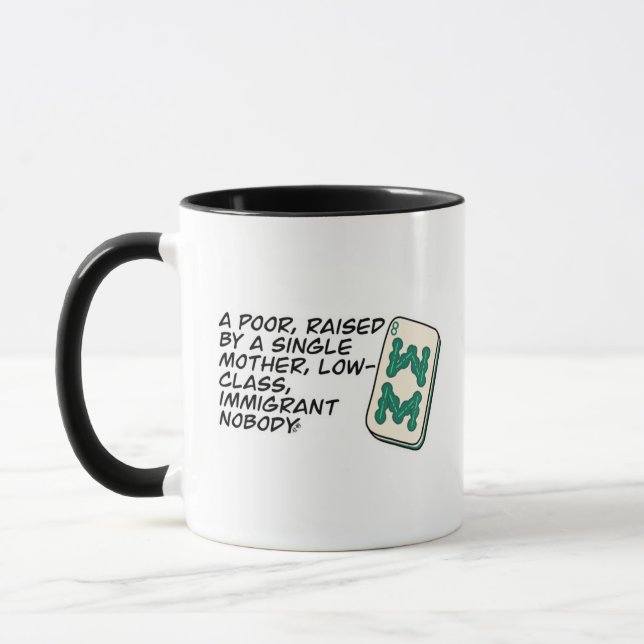 Crazy Rich Asians Mahjong Szene Zitat Classic Tasse (Links)