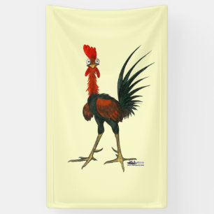 Crazy Rooster Banner