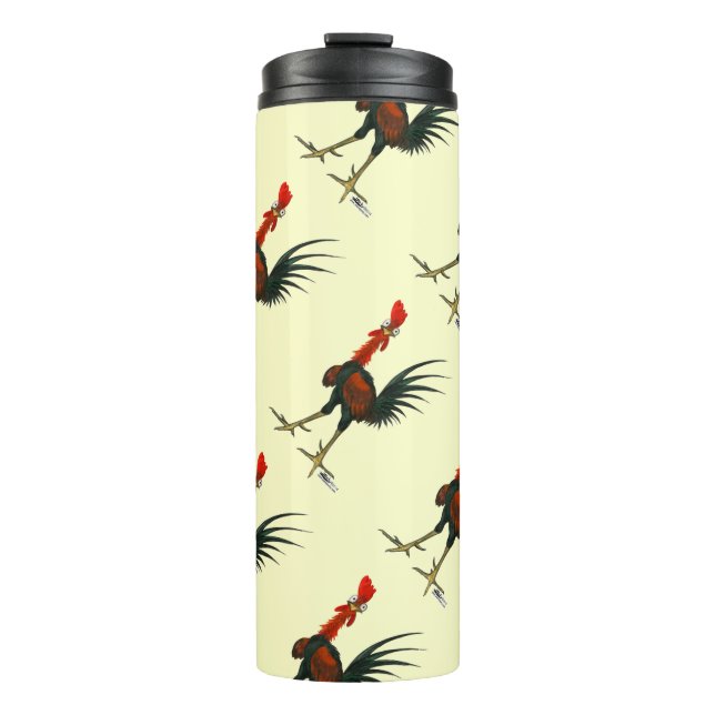 Crazy Rooster Thermosbecher (Vorderseite)