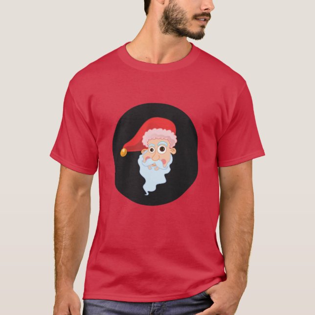 Crazy Santa T-Shirt (Vorderseite)
