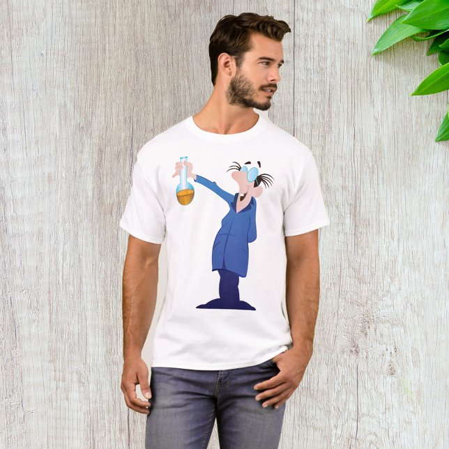 Crazy Scientist Mens T - Shirt (Von Creator hochgeladen)