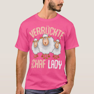 Crazy Sheep Lady Sheep T-Shirt