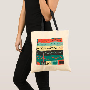 Crazy Sheet Music von Shirley Taylor Tote Bag Tragetasche