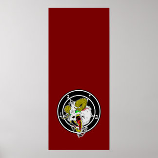 Crazy Sigil von Baphomet Banner Poster