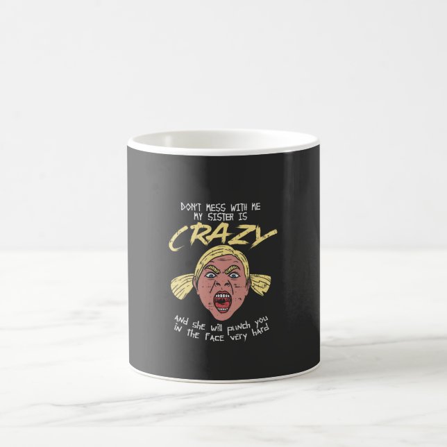 Crazy Sister Kaffeetasse (Mittel)
