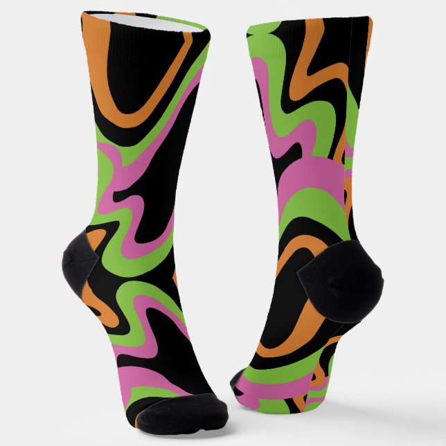Crazy Socks Socken (Gewinkelt)