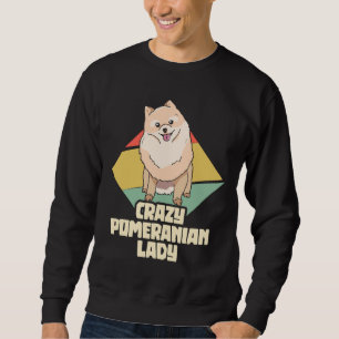 Crazy Spitz Lady Pygmy Spitz Pom Sweatshirt