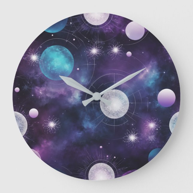 Crazy Style Große Wanduhr (Vorderseite)