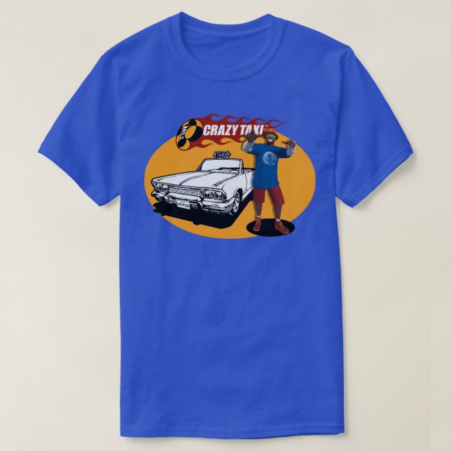 Crazy Taxi BD Joe T-Shirt (Design vorne)
