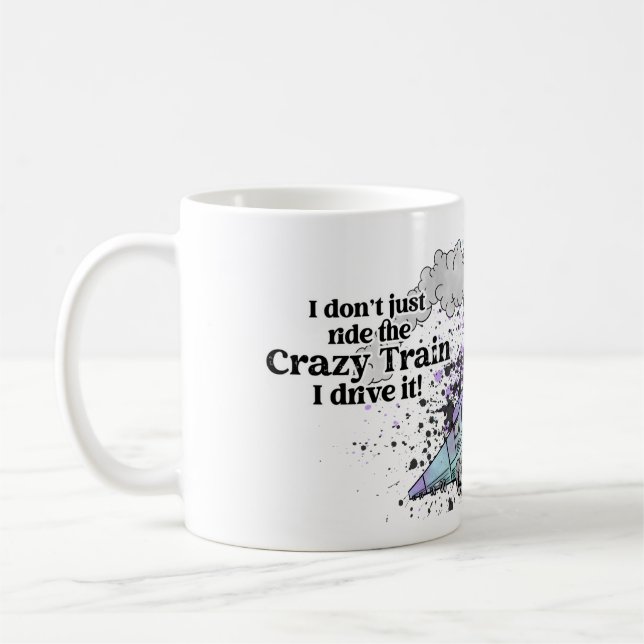 Crazy Train Classic Tasse (Links)