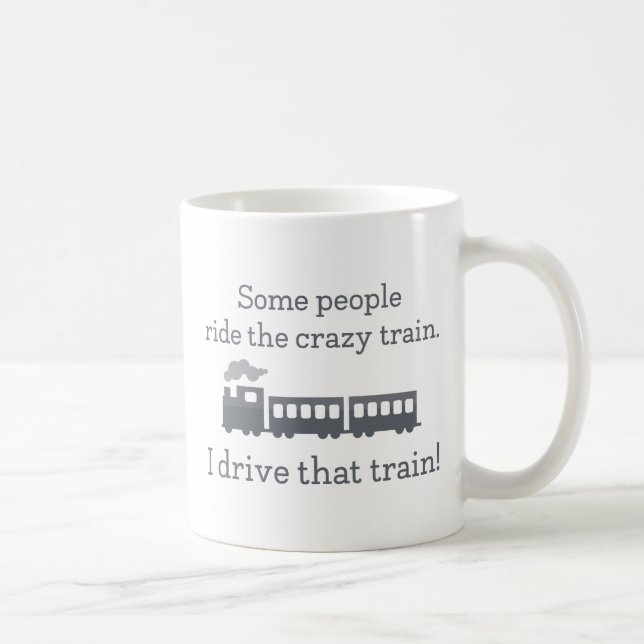 Crazy Train Kaffeetasse (Rechts)