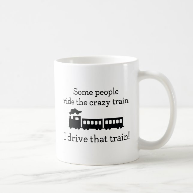 Crazy Train Kaffeetasse (Rechts)