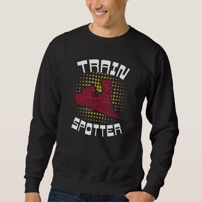 Crazy Train Spotter Railroad locomotive horn kit l Sweatshirt (Vorderseite)