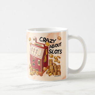 Crazy über Slots Kaffeetasse