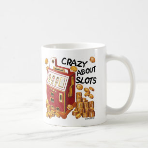Crazy über Slots Kaffeetasse