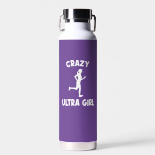 Crazy Ultra Running Girl Trinkflasche
