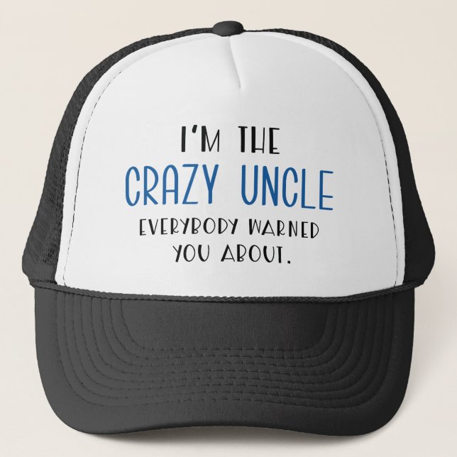 Crazy Uncle Truckerkappe (Vorderseite)
