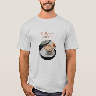 Crazy und Delicious Coffee Lady T-Shirt