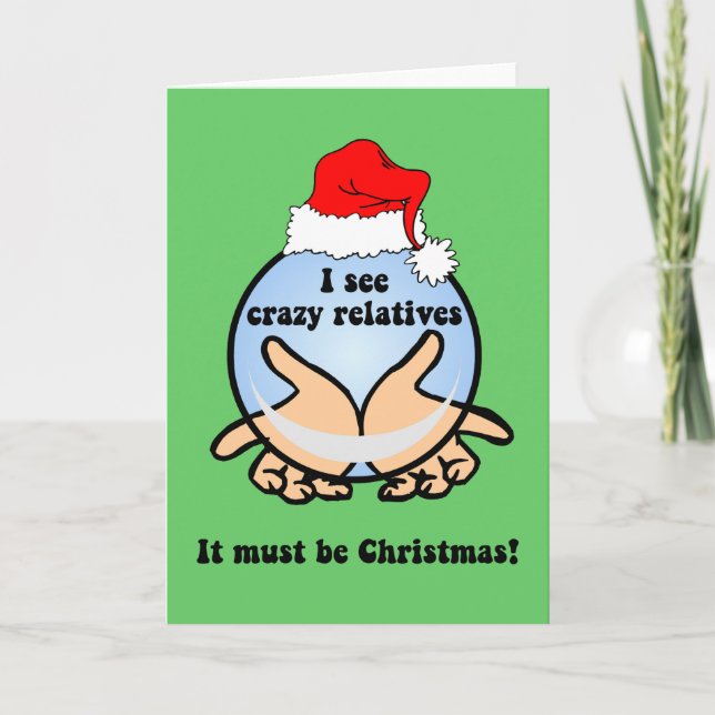 Crazy Verwandte Weihnachten (Vorderseite)
