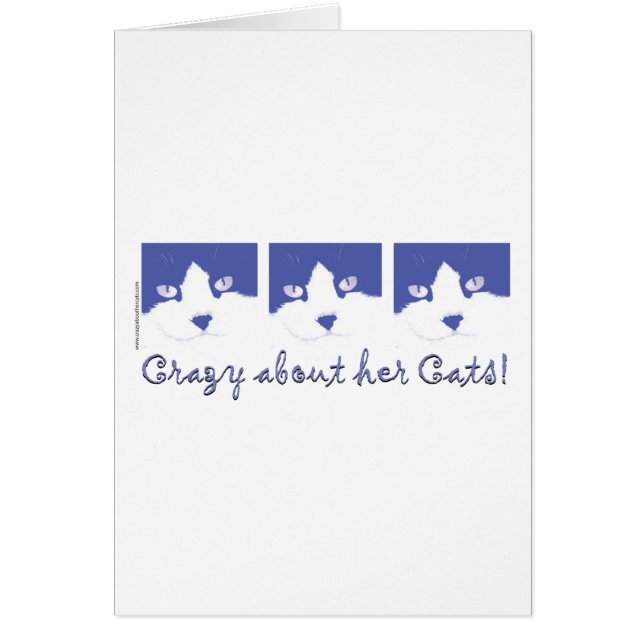 Crazy wegen ihrer Katzen! (Vorne)