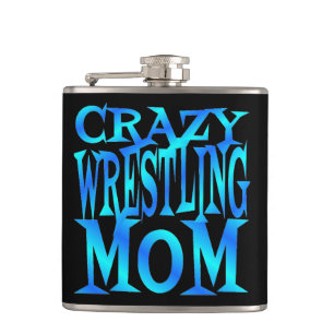 Crazy Wrestling Mama Flachmann