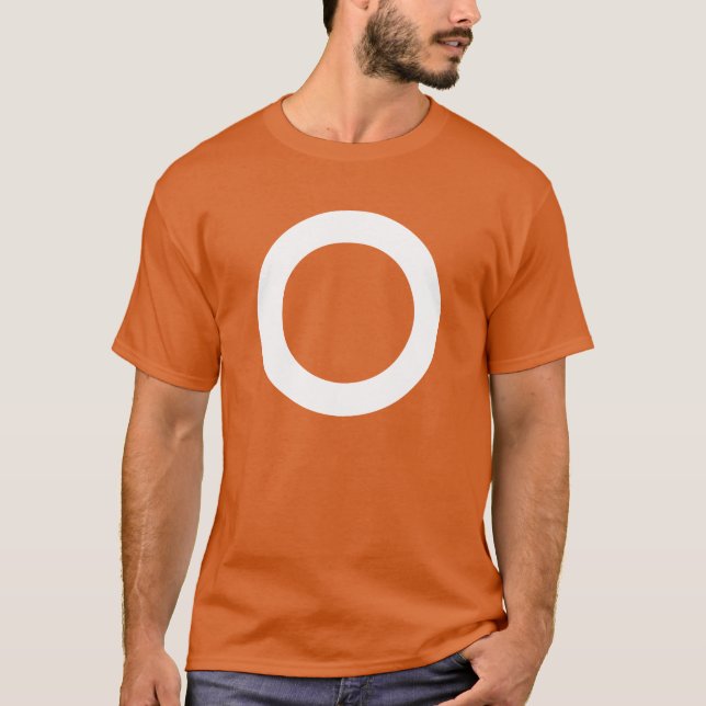CRAZYFISH Kreisweiß T-Shirt (Vorderseite)