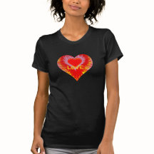 Crazyheart Women's American Jersey T - Shirt