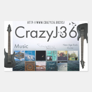 CrazyJ36 Sticker