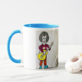 CrazyMusician1 Gitarrist-Tasse Tasse
