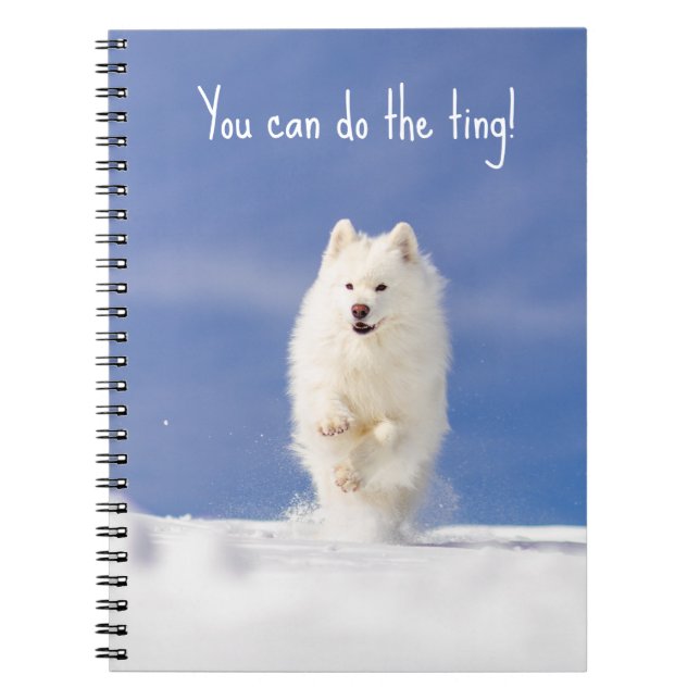 CRB Snow Bear Notizbuch Notizblock (Vorderseite)