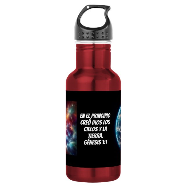 Creación Divina Edelstahlflasche (Vorderseite)