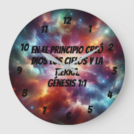 Creación Divina Große Wanduhr