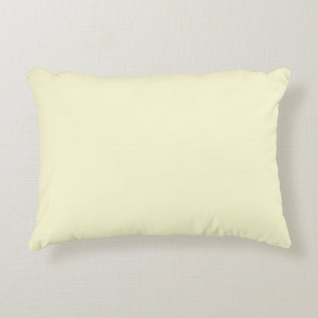 "Cream Beige" Zierkissen (Vorderseite)