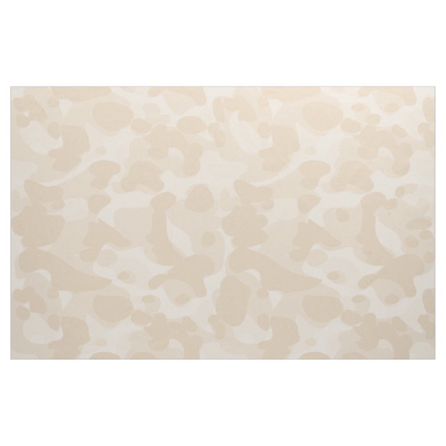 Cream Blale Camouflage Camouflage Muster Cool Stil Stoff (Yard (91,4 cm))