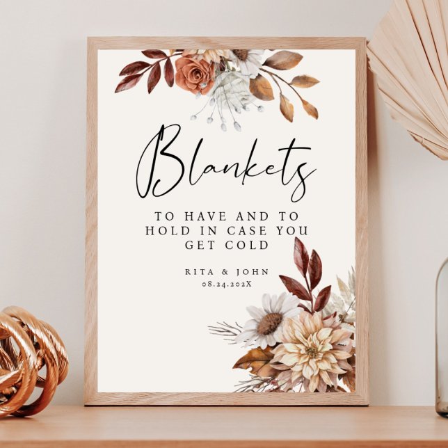 Cream Boho Hochzeit zu haben und zu trinken Zeiche Poster (Von Creator hochgeladen)