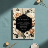 Cream Botanical Enchantment Hochzeit