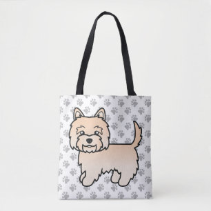 Cream Cairn Terrier Niedlich Cartoon Dog