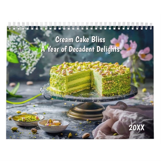 Cream Cake Bliss – A Year of Decadent Delights Kalender (Titelbild)