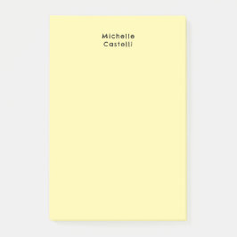 Cream Color Beruflich Einzigartig klassisch Ihr Na Post-it Klebezettel