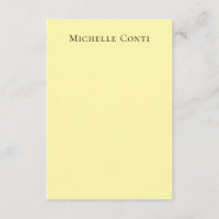 Cream Color Minimalistisch Schlicht Elegante Moder