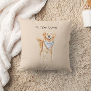 Cream Dog Welpenliebe Kissen