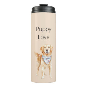 Cream Dog Welpenliebe Thermosbecher