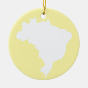 Cream Festive Brasilien in Emporio Moffa Keramikornament