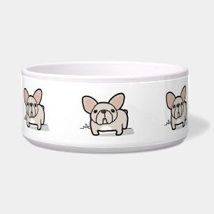 Cream Frenchie Napf
