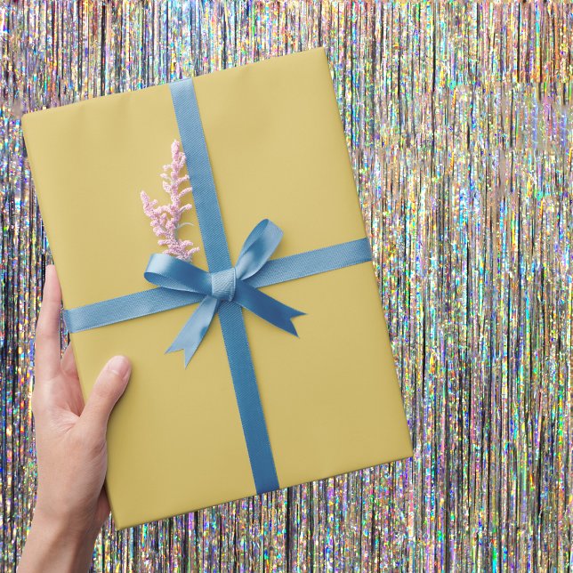 Cream Gold Solid Color Geschenkpapier (Von Creator hochgeladen)