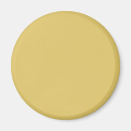 Cream Gold Solid Color Magnet