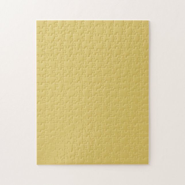 Cream Gold Solid Color Puzzle (Vertikal)