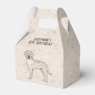 Cream Labrador Retriever Hund Individueller Kinder Geschenkschachtel